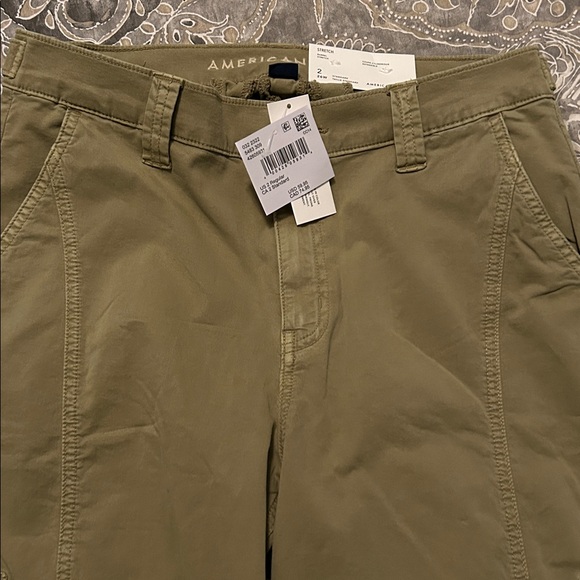 NWT! AE Stretch Barrel Cargo Pants Size 2 - Picture 5 of 10
